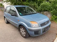 Gebraucht Ford Fusion 80 PS (58 kW) 2009 Blau Kleinwagen