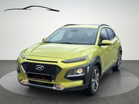Gebraucht Hyundai Kona Style 177 PS (130 kW) 2018 Acid yellow / mic SUV