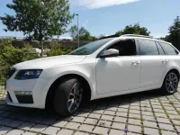 Gebraucht Skoda Octavia RS 220 PS (161 kW) 2014 Weiß Kombi