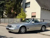 Gebraucht Mercedes SL320 231 PS (169 kW) 1997 Silber Cabrio