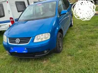 Gebraucht VW Touran 101 PS (74 kW) 2004 Blau Van / Kleinbus
