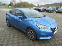 Gebraucht Nissan Micra Acenta 90 PS (66 kW) 2018 Blau Kleinwagen
