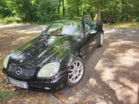 Gebraucht Mercedes SLK200 163 PS (119 kW) 2001 Schwarz Cabrio