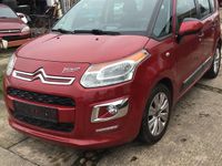 Gebraucht Citroën C3 Picasso Exclusive 114 PS (83 kW) 2014 Lackierung rot rubi/metallic Van / Kleinbus