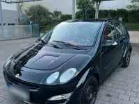 Usata Smart ForFour 95 CV (69 kW) 2005 Nero Utilitaria
