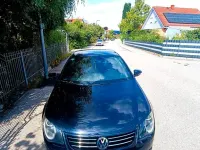 Brugt VW Eos Edition 122 HK (89 kW) 2010 Sort Cabriolet