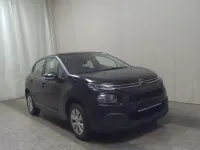 Gebraucht Citroën C3 PureTech 83 PS (61 kW) 2019 Schwarz Kleinwagen