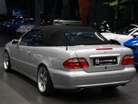 Gebraucht Mercedes CLK200 Avantgarde 163 PS (119 kW) 2001 Silber Cabrio