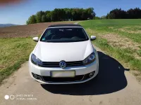 Gebraucht VW Golf Cabriolet Life 122 PS (89 kW) 2013 Weiß Cabrio