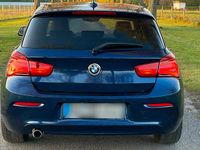 Second-hand BMW 116 116 CP (85 kW) 2018 Albastru Hatchback