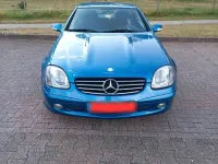 Gebraucht Mercedes SLK200 163 PS (119 kW) 2000 Blau Cabrio