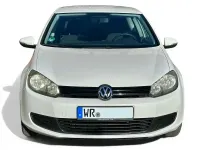 Gebraucht VW Golf VI 80 PS (58 kW) 2009 Weiß Kleinwagen