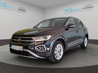 Gebraucht VW T-Roc Style 110 PS (80 kW) 2022 Deep black perleffekt (schwarz), perleffekt SUV