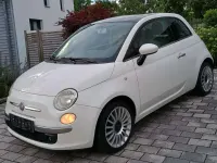 Gebraucht Fiat 500 Lounge 69 PS (50 kW) 2011 Weiß Limousine