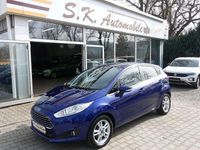 Gebraucht Ford Fiesta Titanium 95 PS (69 kW) 2016 Blau Limousine