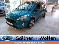 Gebraucht Ford Fiesta Active 101 PS (74 kW) 2018 Blau Kleinwagen