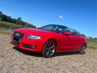 Gebraucht Audi A5 Cabriolet S-Line 160 PS (117 kW) 2011 Rot Cabrio