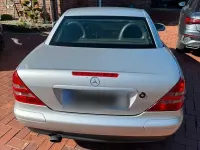 Gebraucht Mercedes SLK230 193 PS (141 kW) 1998 Silber Cabrio