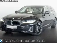 Gebraucht BMW 520 Luxury Line 197 PS (144 kW) 2021 Black sapphire metallic (schwarz) Kombi