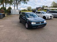 gebraucht VW Golf IV 1,6 16V Grün Tempomat Sitzheizung Armlehne top Zustand