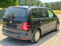 Gebraucht VW Touran Conceptline 140 PS (102 kW) 2009 Schwarz Van / Kleinbus