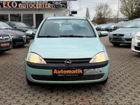 Gebraucht Opel Corsa Comfort 75 PS (55 kW) 2001 Türkis metallic Kleinwagen