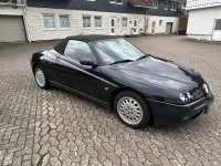 Gebraucht Alfa Romeo Spider 150 PS (110 kW) 1998 Schwarz Cabrio