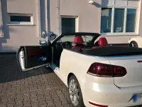 Gebraucht VW Golf Cabriolet 105 PS (77 kW) 2012 Weiß Cabrio
