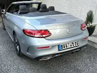 Gebraucht Mercedes C200 AMG 184 PS (135 kW) 2022 Silber Cabrio