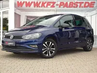 Gebraucht VW Golf Sportsvan IQ Drive 131 PS (96 kW) 2019 Blau Van / Kleinbus