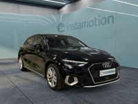 Gebraucht Audi A3 Advanced 150 PS (110 kW) 2023 Schwarz Limousine