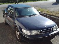 Gebraucht Saab 900 Cabriolet 130 PS (95 kW) 1997 Blau Cabrio