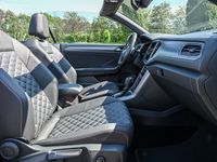 Gebraucht VW T-Roc Cabriolet R-line 150 PS (110 kW) 2021 Weiß Cabrio