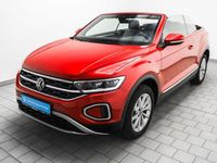 Gebraucht VW T-Roc Cabriolet Style 150 PS (110 kW) 2022 Kings red (metallic) Cabrio