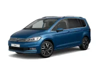 Usata VW Touran Highline 150 CV (110 kW) 2022 Blu Monovolume