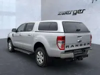 Gebraucht Ford Ranger Limited 212 PS (155 kW) 2022 Silber Pickup