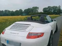 Gebraucht Porsche 911 Carrera 4 Cabriolet 325 PS (239 kW) 2008 Weiß Cabrio