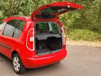 Gebraucht Skoda Roomster 105 PS (77 kW) 2009 Rot Van / Kleinbus