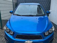 Gebraucht Chevrolet Aveo 100 PS (73 kW) 2011 Blau Kleinwagen