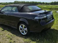 Gebraucht Saab 9-3 Cabriolet Vector 150 PS (110 kW) 2009 Schwarz Cabrio