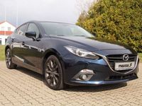 Gebraucht Mazda 3 105 PS (77 kW) 2016 Blau metallic Limousine