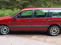 Gebraucht VW Passat 90 PS (66 kW) 1993 Rot Kombi