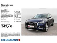 Second-hand Audi Q3 Advanced Plus 150 CP (110 kW) 2022 Albastru SUV