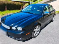 Używany Jaguar X-type Executive 145 KM (106 kW) 2008 Czarny Sedan/Limuzyna
