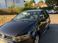 Gebraucht VW Polo Trendline 69 PS (50 kW) 2010 Schwarz Kleinwagen