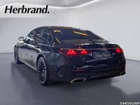 Gebraucht Mercedes E220 AMG 197 PS (144 kW) 2024 Metalliclack obsidianschwarz m Limousine