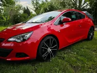 Gebraucht Opel Astra GTC 179 PS (131 kW) 2011 Rot Coupé