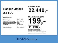 Gebraucht Ford Ranger Limited 160 PS (117 kW) 2017 Polarsilber metallic Pickup