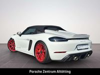 Gebraucht Porsche Boxster 500 PS (367 kW) 2024 Weiss/verdeck komplett schwarz Cabrio