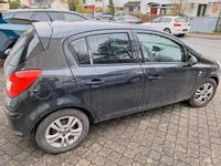 Gebraucht Opel Corsa Edition 101 PS (74 kW) 2013 Schwarz Kleinwagen